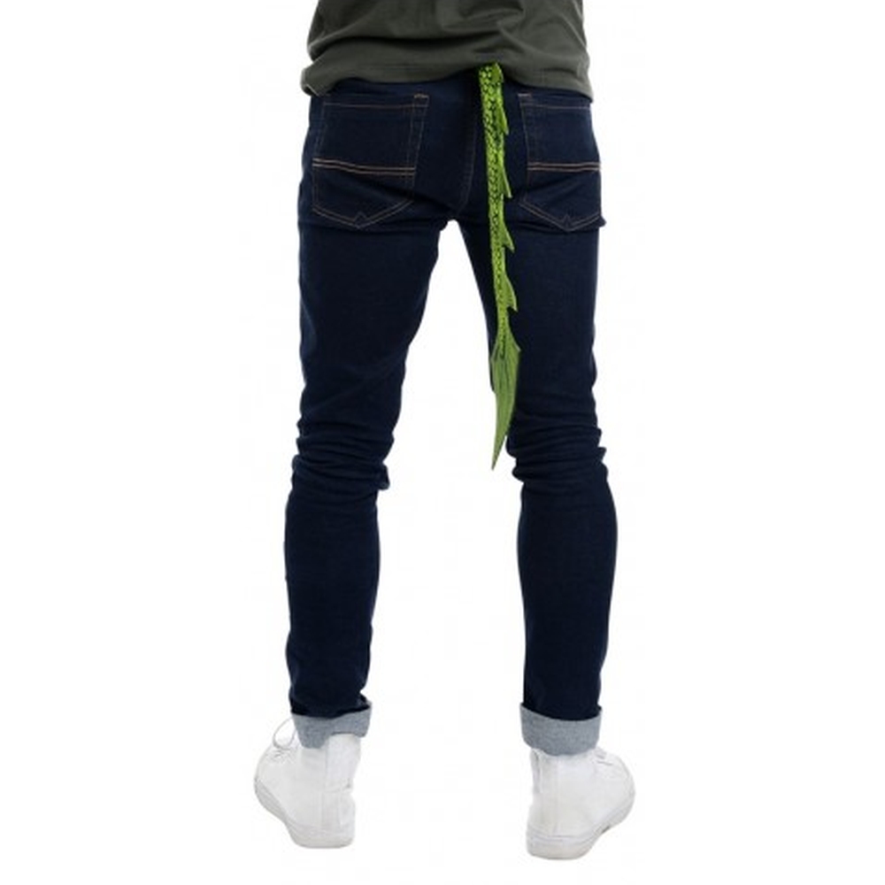 Zac's Alter Ego - Dragon Tail Kostuum Accessoire - Drakenstaart - Groen